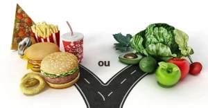 Frutas ou Fast-food