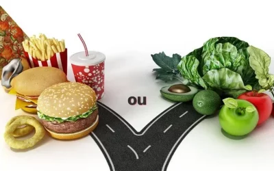 O que escolher: frutas ou fast-food?